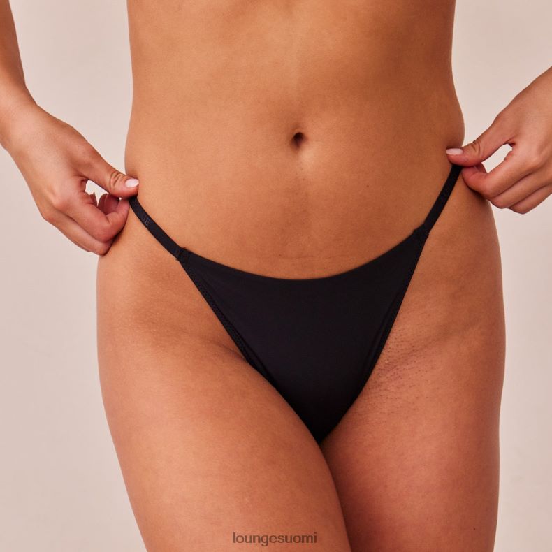 Lounge kevyet alushousut musta alusvaatteet naiset D46R26504