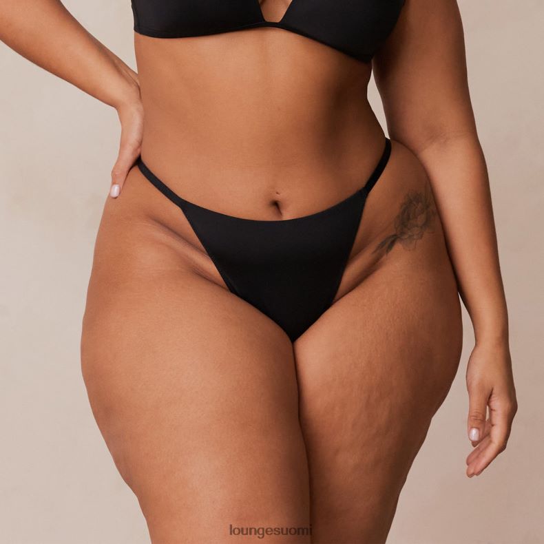Lounge kevyet alushousut musta alusvaatteet naiset D46R26504