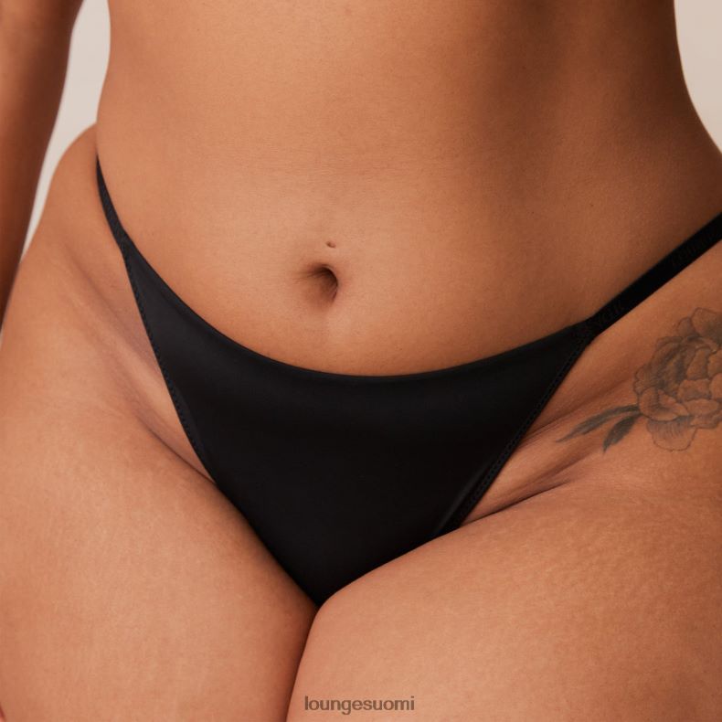 Lounge kevyet alushousut musta alusvaatteet naiset D46R26504