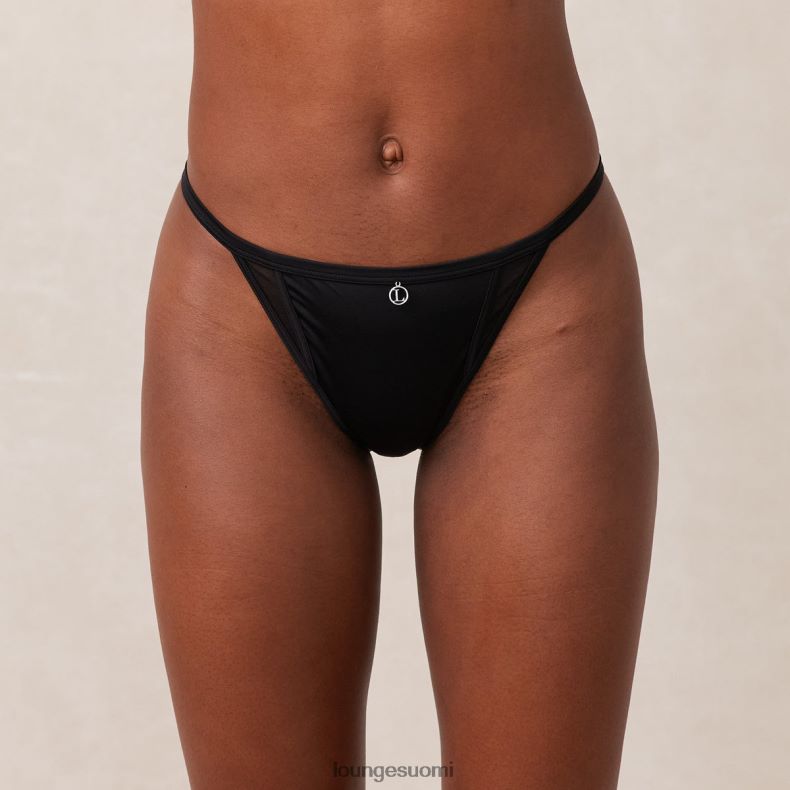 Lounge klassiset alushousut musta alusvaatteet naiset D46R26532