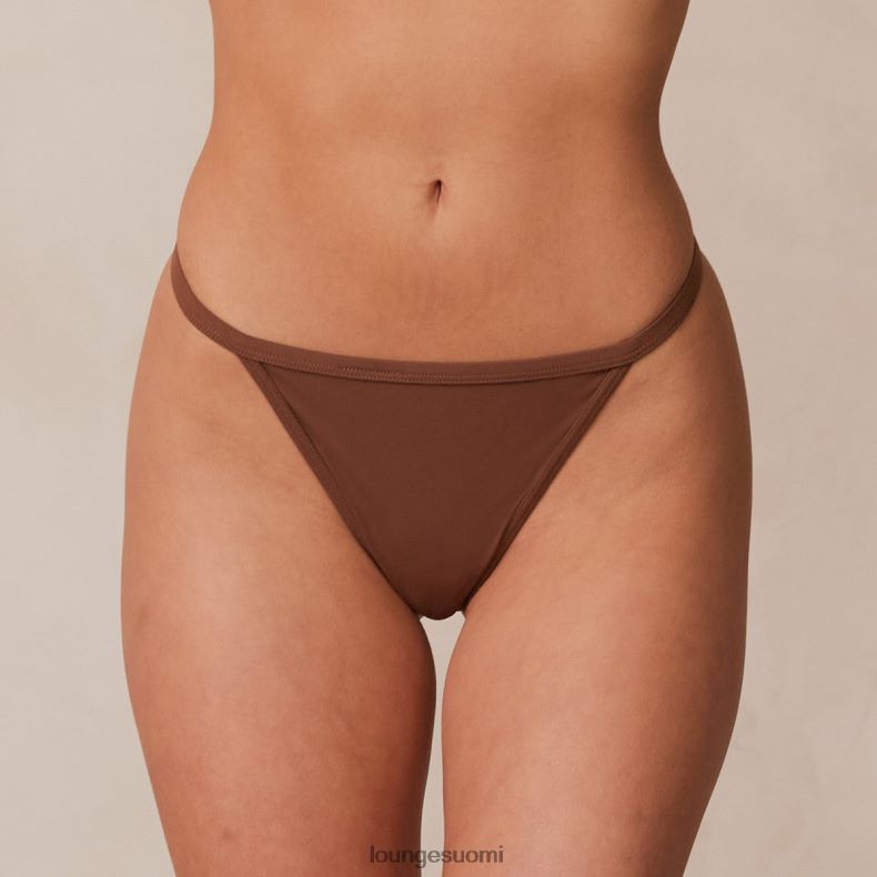 Lounge muotoiltu g-string kastanja alusvaatteet naiset D46R26566