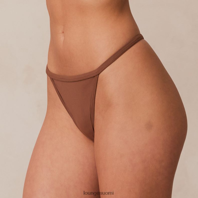 Lounge muotoiltu g-string kastanja alusvaatteet naiset D46R26566