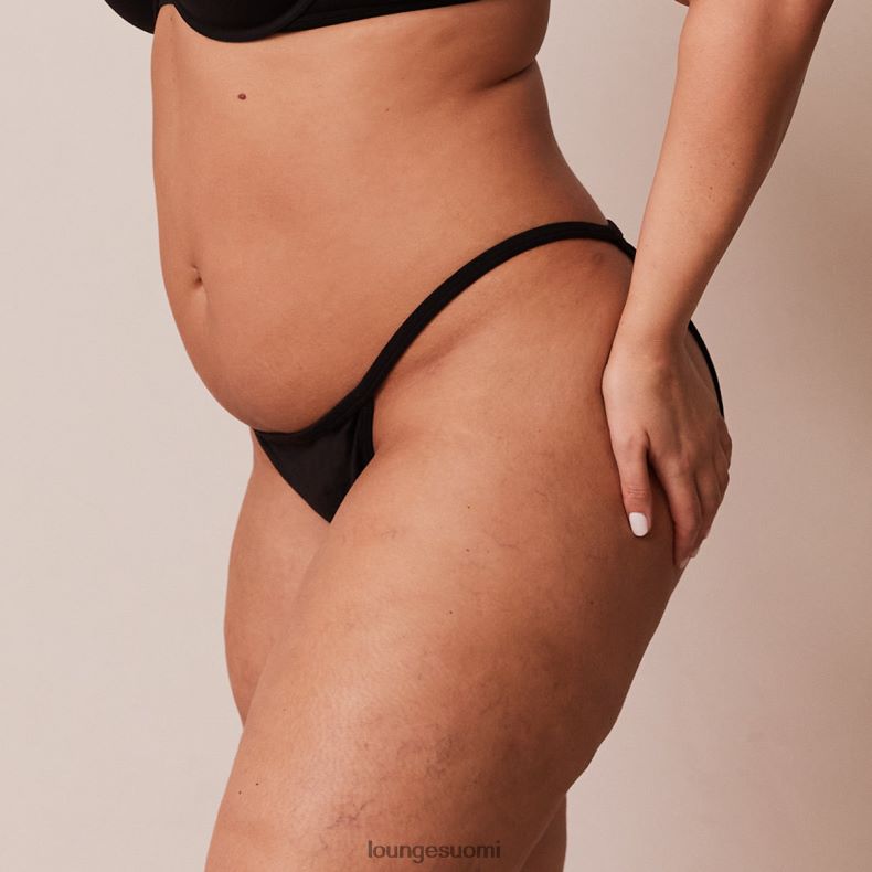 Lounge muotoiltuja alushousuja musta alusvaatteet naiset D46R26573