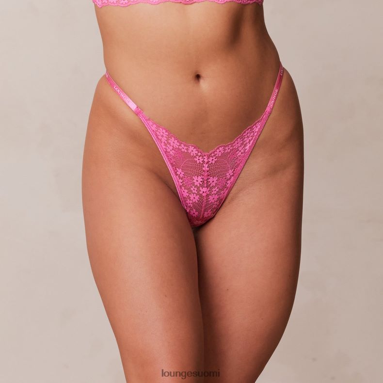 Lounge pitsiset kolmiohousut kuuma pinkki alusvaatteet naiset D46R26686