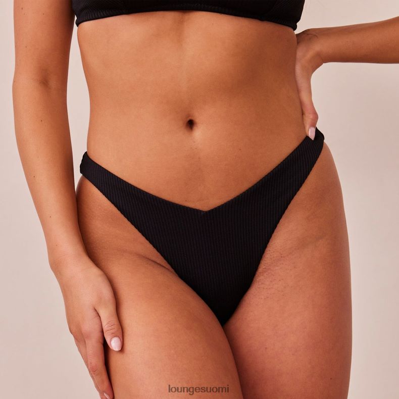 Lounge resori kolmiohousut musta alusvaatteet naiset D46R26511