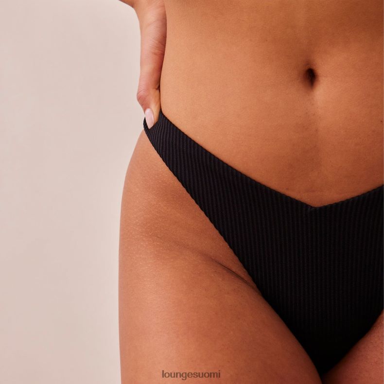 Lounge resori kolmiohousut musta alusvaatteet naiset D46R26511
