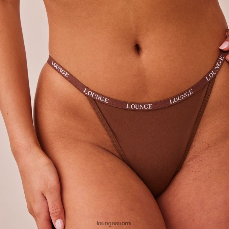 Lounge sileät alushousut kastanja alusvaatteet naiset D46R26545