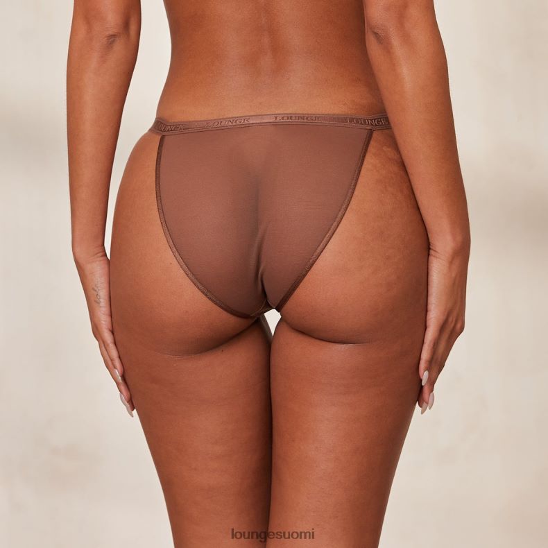 Lounge sileät verkkohousut kastanja alusvaatteet naiset D46R26517