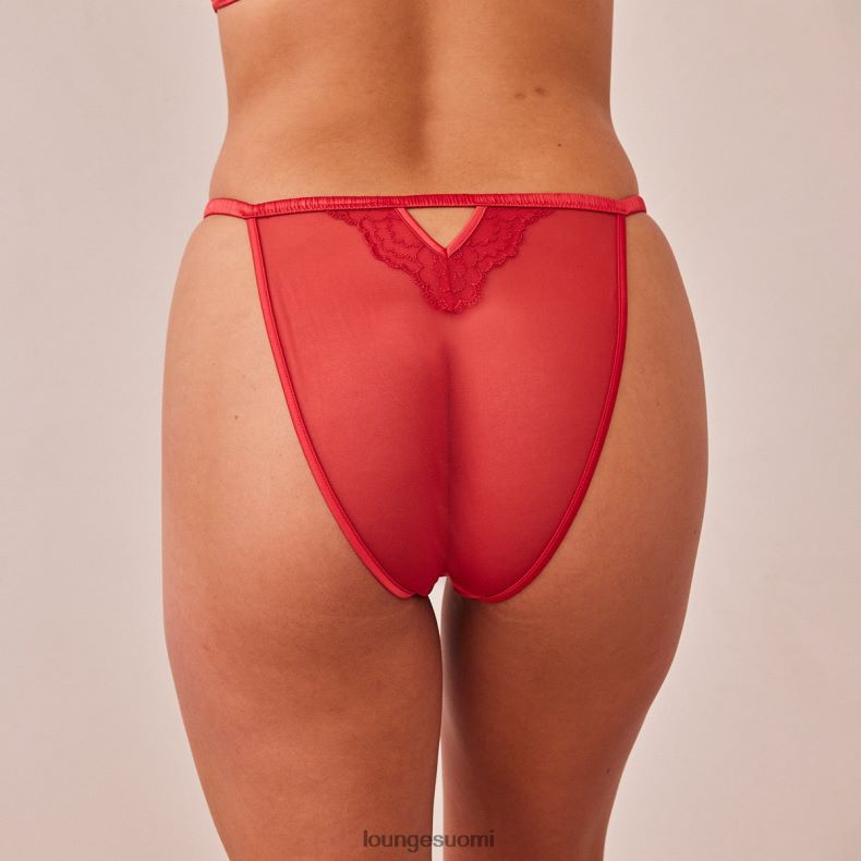 Lounge tikatut pitsihousut kastanjanruskea alusvaatteet naiset D46R26498