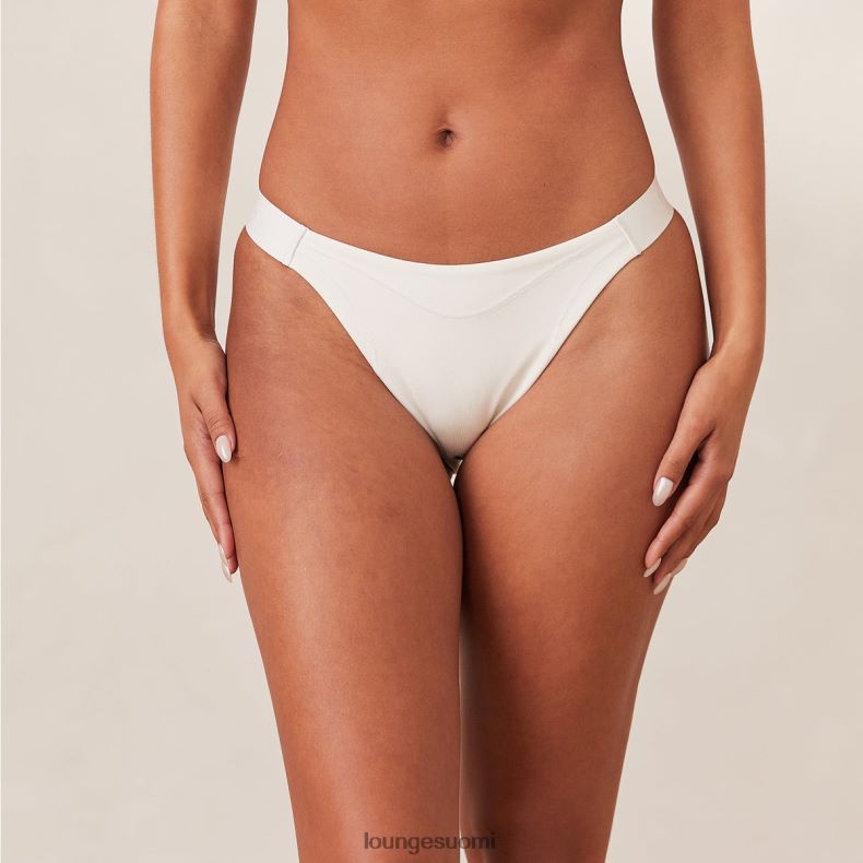 Lounge uurretut tietoiset alushousut valkoinen alusvaatteet naiset D46R26455