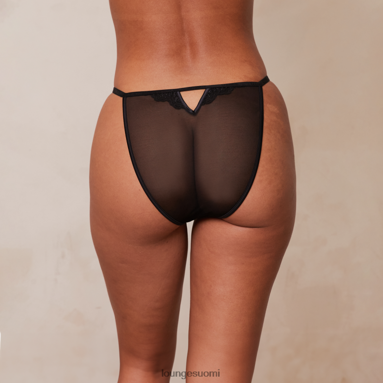 Lounge vietellä alushousut musta alusvaatteet naiset D46R26478