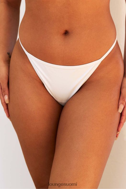 Lounge ylellinen g-string valkoinen alusvaatteet naiset D46R26593
