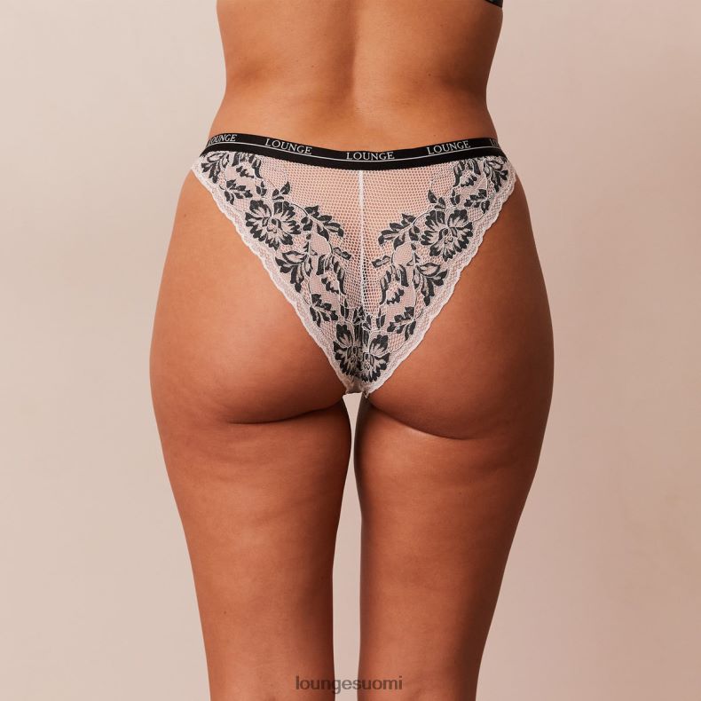 Lounge ylelliset alushousut musta alusvaatteet naiset D46R26655