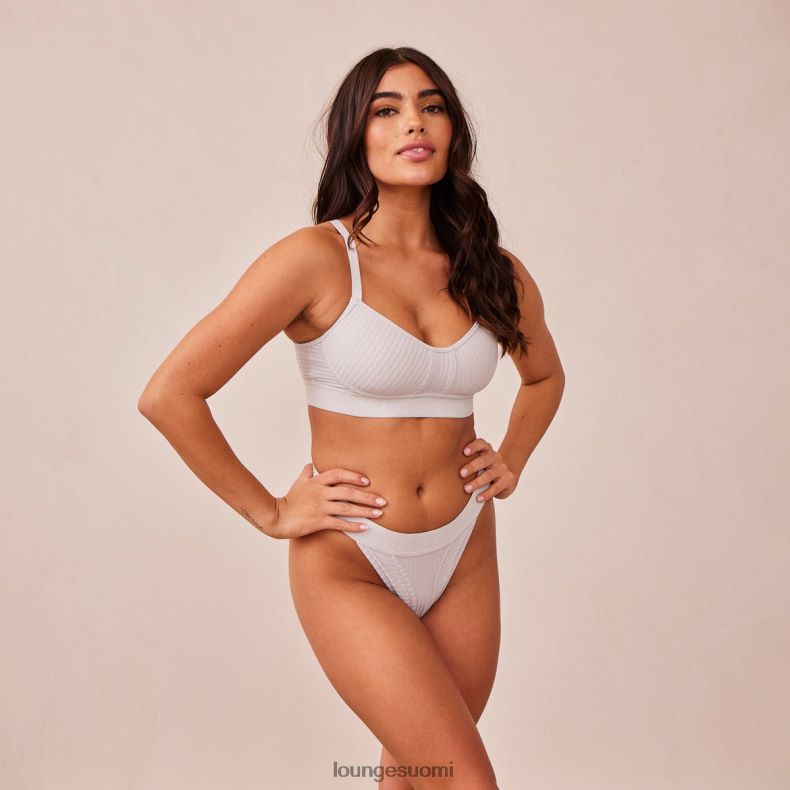 Lounge paljaat rintaliivit & stringit harmaa alusvaatteet naiset D46R26177