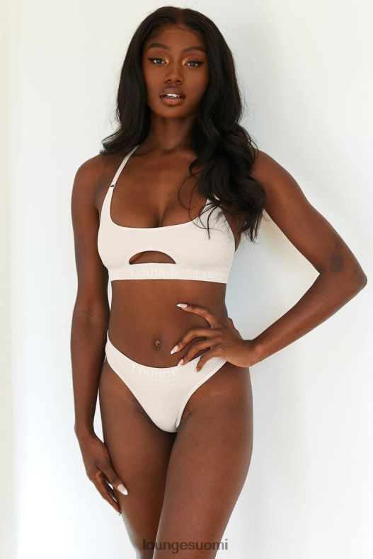 Lounge saumattomat rintaliivit & stringit/housut kaurapuuro alusvaatteet naiset D46R26191