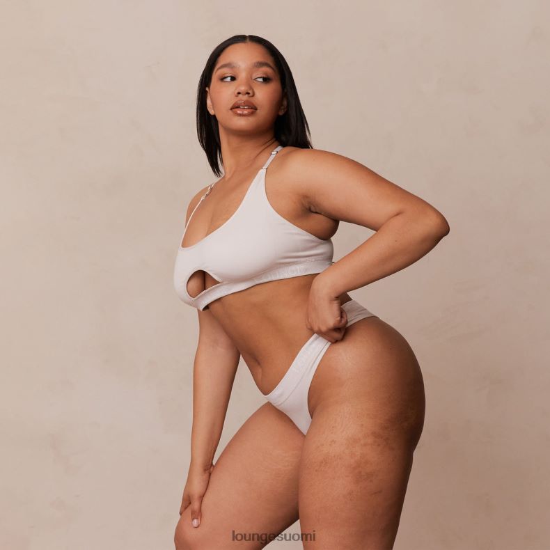 Lounge saumattomat rintaliivit & stringit/housut kerma alusvaatteet naiset D46R26220