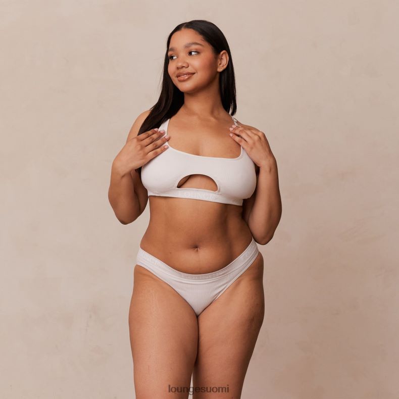 Lounge saumattomat rintaliivit & stringit/housut kerma alusvaatteet naiset D46R26220