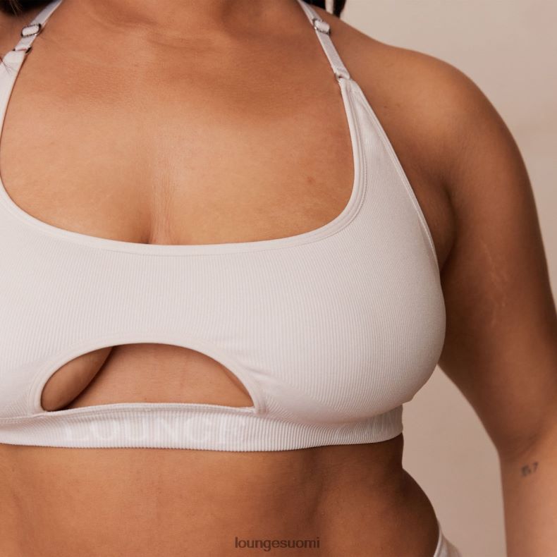 Lounge saumattomat rintaliivit & stringit/housut kerma alusvaatteet naiset D46R26220