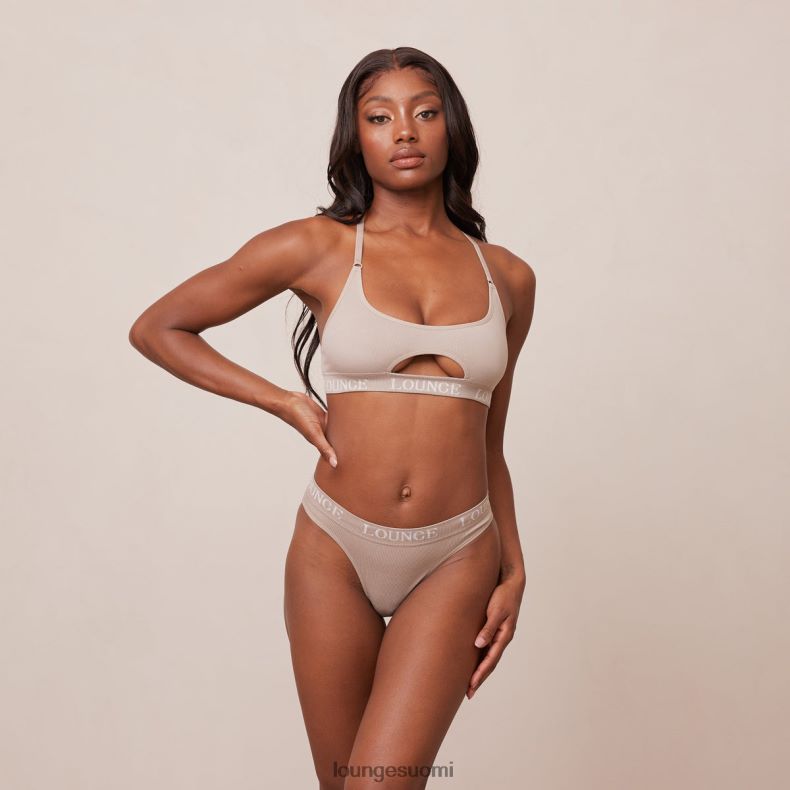 Lounge saumattomat rintaliivit & stringit/housut minkki alusvaatteet naiset D46R26190
