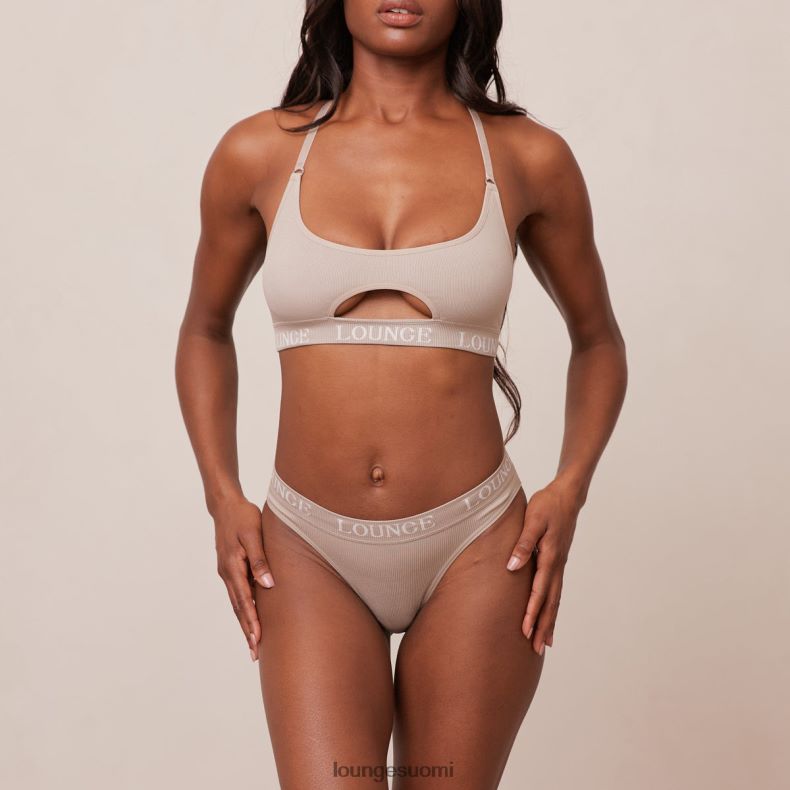 Lounge saumattomat rintaliivit & stringit/housut minkki alusvaatteet naiset D46R26190