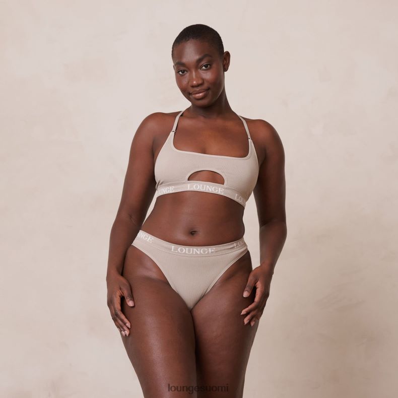 Lounge saumattomat rintaliivit & stringit/housut minkki alusvaatteet naiset D46R26190