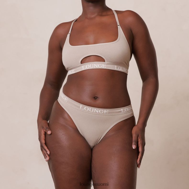 Lounge saumattomat rintaliivit & stringit/housut minkki alusvaatteet naiset D46R26190