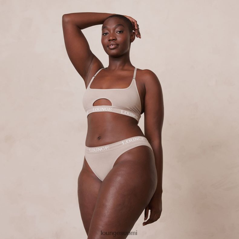 Lounge saumattomat rintaliivit & stringit/housut minkki alusvaatteet naiset D46R26190