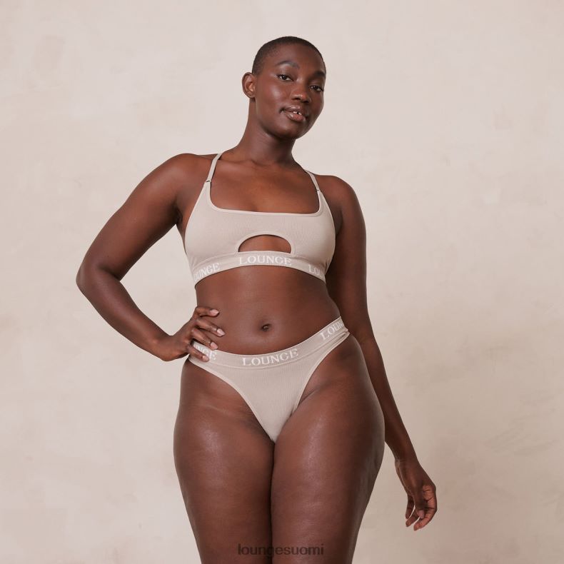Lounge saumattomat rintaliivit & stringit/housut minkki alusvaatteet naiset D46R26190