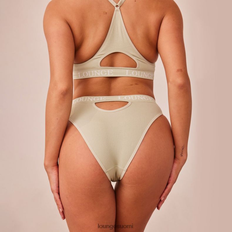 Lounge saumattomat rintaliivit & stringit/housut oliivi alusvaatteet naiset D46R26209