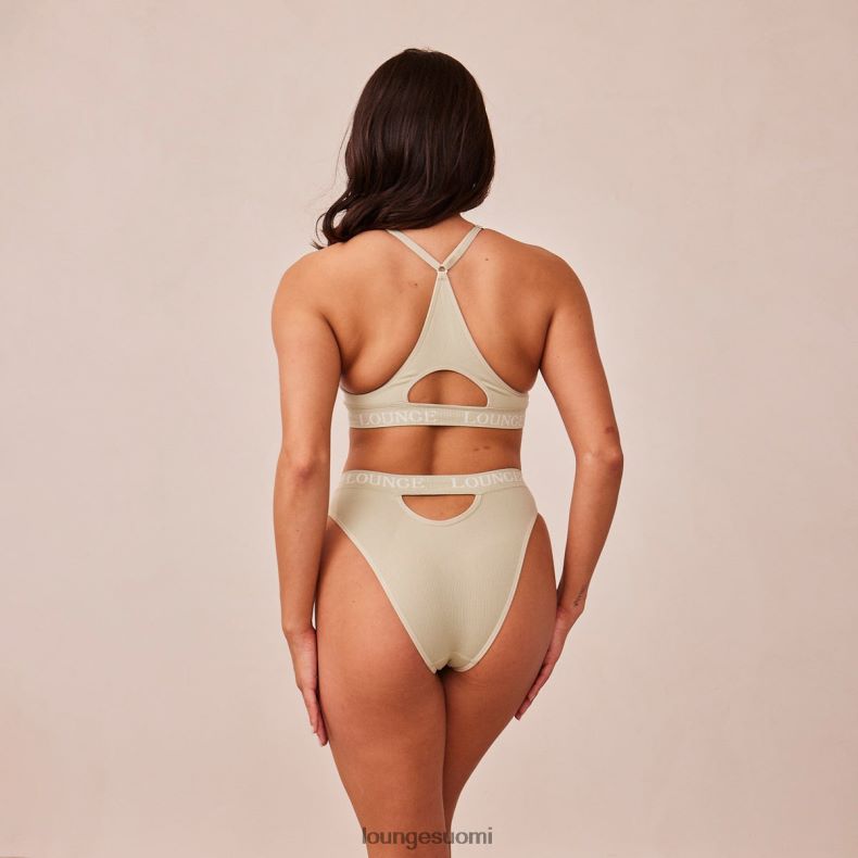 Lounge saumattomat rintaliivit & stringit/housut oliivi alusvaatteet naiset D46R26209