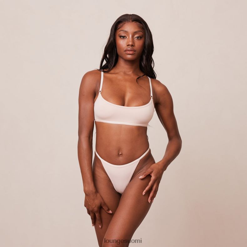 Lounge välttämättömät rannekellot & stringit/housut ruusun pinkki alusvaatteet naiset D46R26182