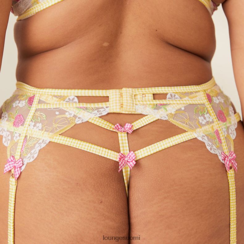 Lounge adelina intiimi setti keltainen alusvaatteet naiset D46R26354