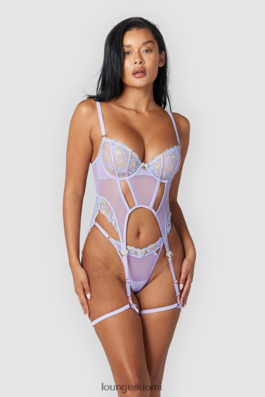 Lounge amelia intiimi setti liila alusvaatteet naiset D46R26520