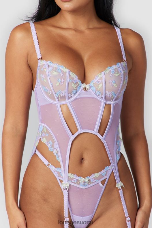 Lounge amelia intiimi setti liila alusvaatteet naiset D46R26520