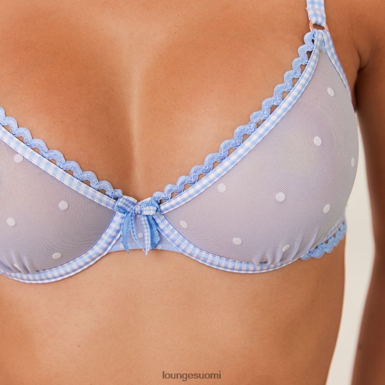 Lounge carina intiimi setti sininen alusvaatteet naiset D46R26355