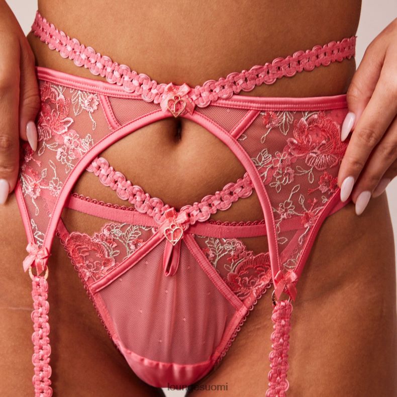 Lounge casey intiimi setti vaaleanpunainen alusvaatteet naiset D46R26483