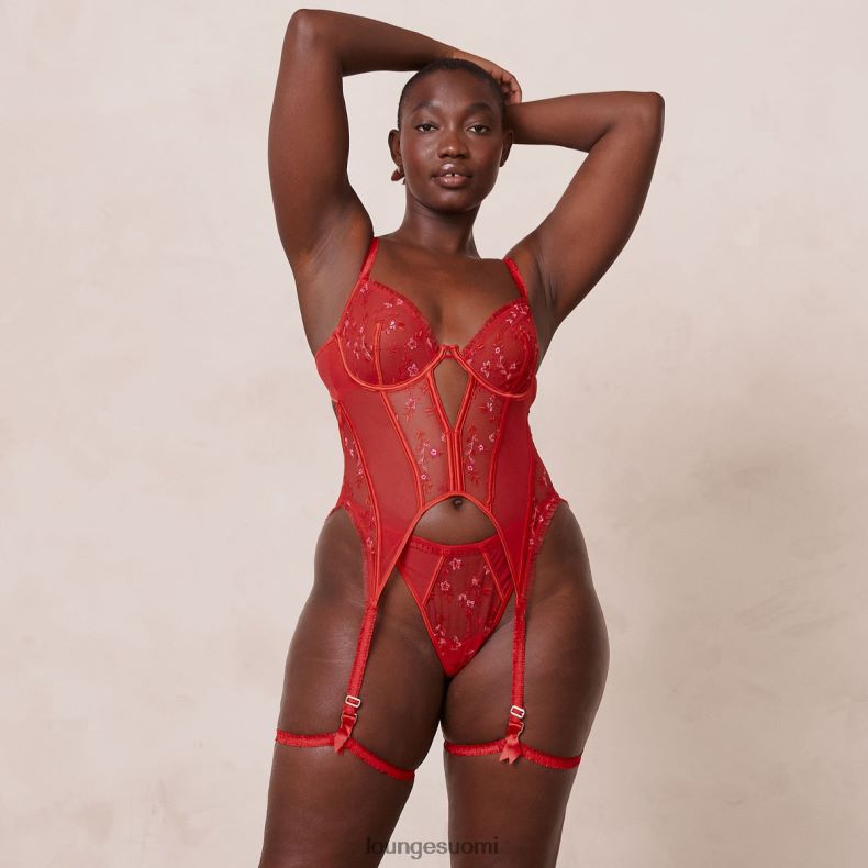 Lounge gia intiimi setti kastanjanruskea alusvaatteet naiset D46R26613