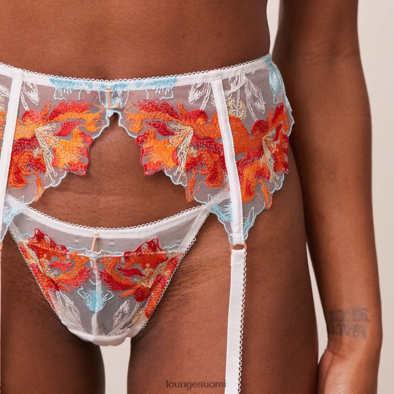 Lounge lilja intiimi setti valkoinen alusvaatteet naiset D46R26331