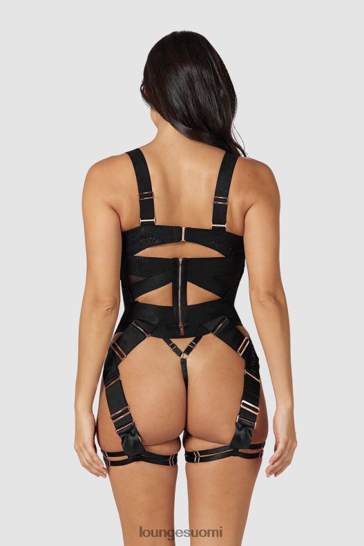 Lounge livia intiimi setti musta alusvaatteet naiset D46R26565