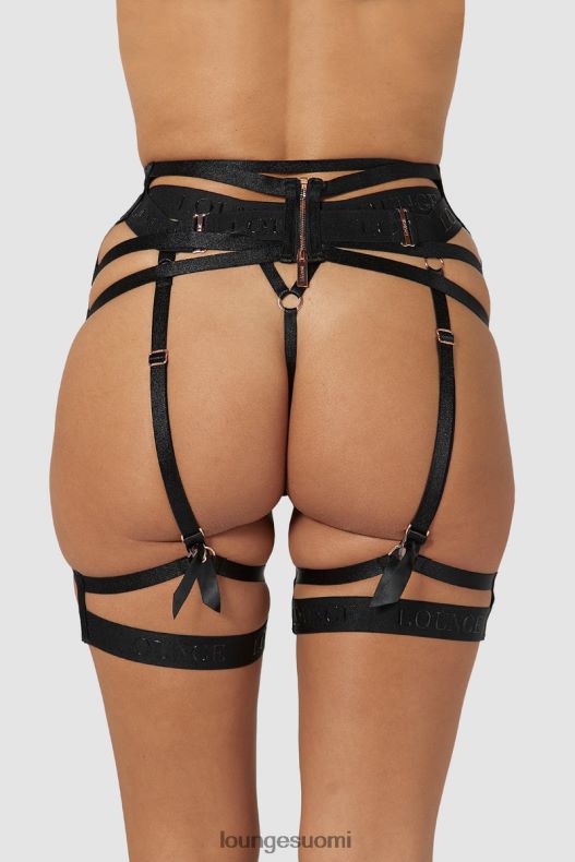 Lounge soriya intiimi setti musta alusvaatteet naiset D46R26563