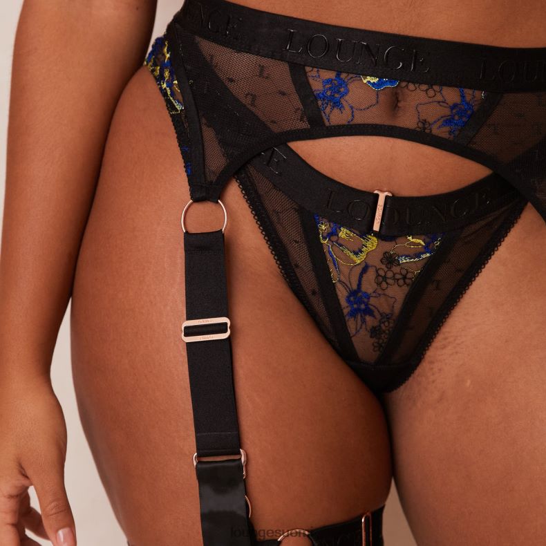 Lounge vita intiimi setti musta alusvaatteet naiset D46R26648