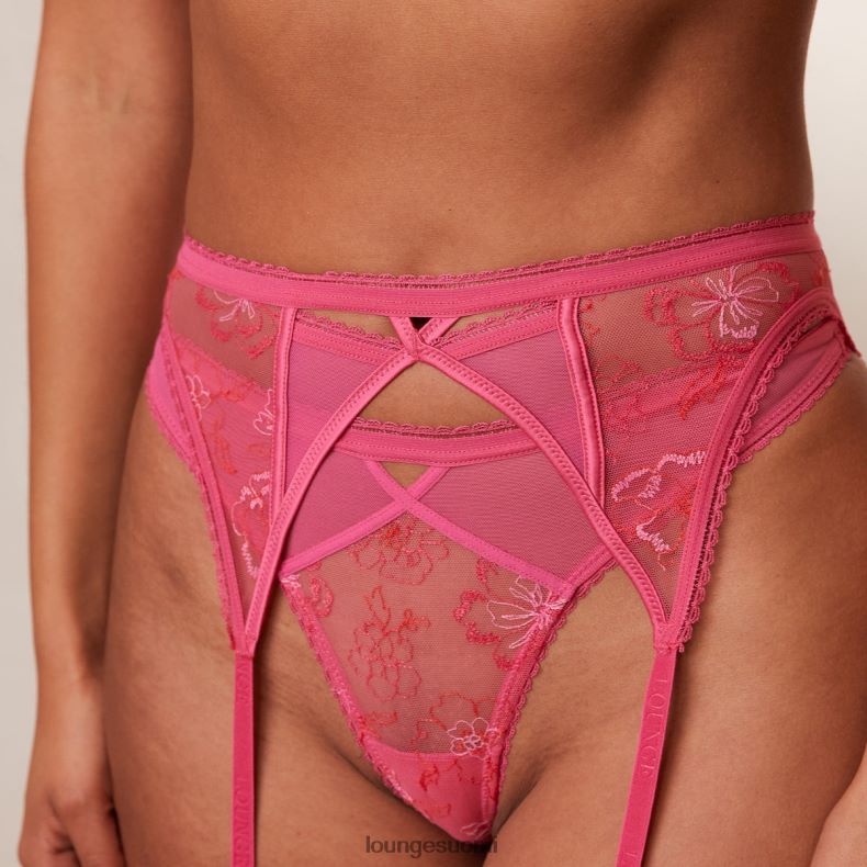 Lounge whitney intiimi setti kuuma pinkki alusvaatteet naiset D46R26612