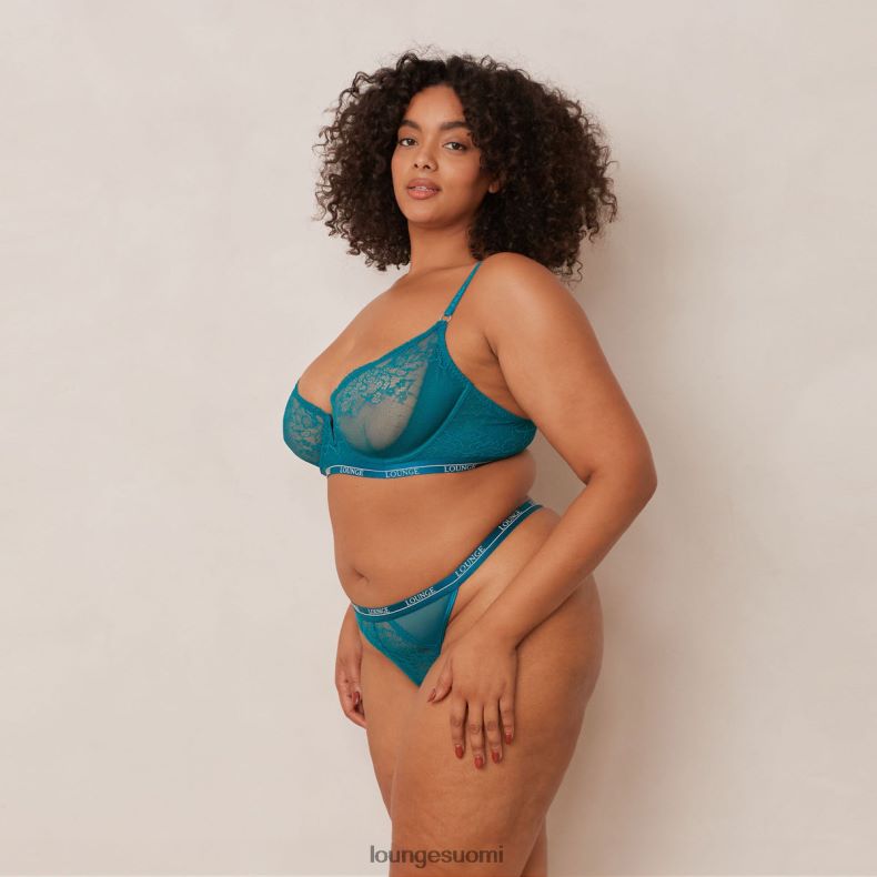 Lounge Royal parveke rintaliivit & stringit turkoosi alusvaatteet naiset D46R26104