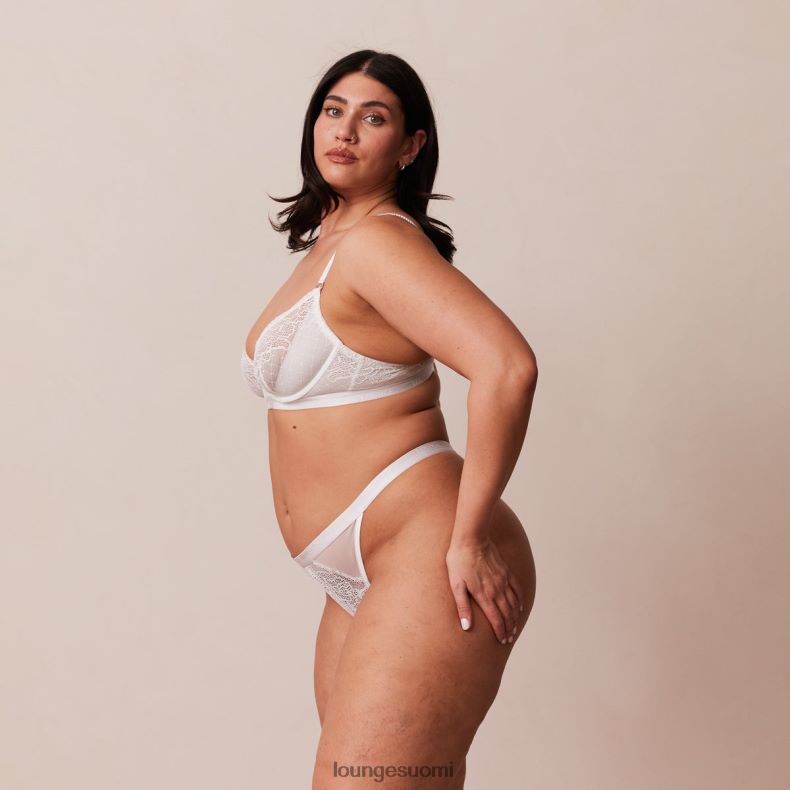 Lounge Royal parveke rintaliivit & stringit valkoinen alusvaatteet naiset D46R2663