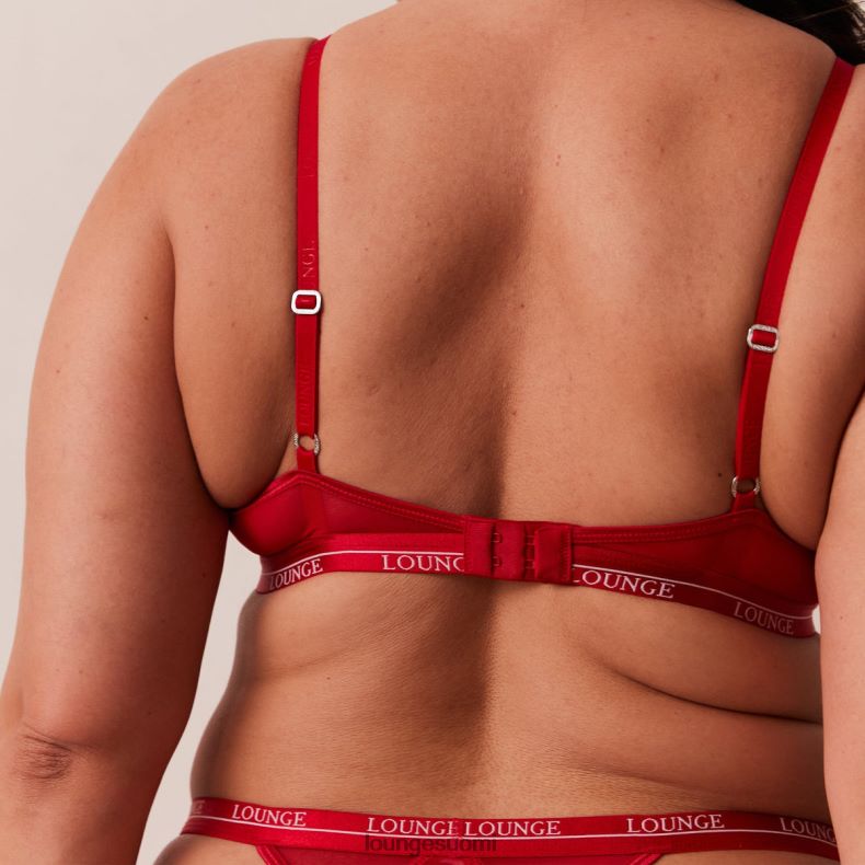 Lounge blossom parveke rintaliivit & stringit kastanjanruskea alusvaatteet naiset D46R266