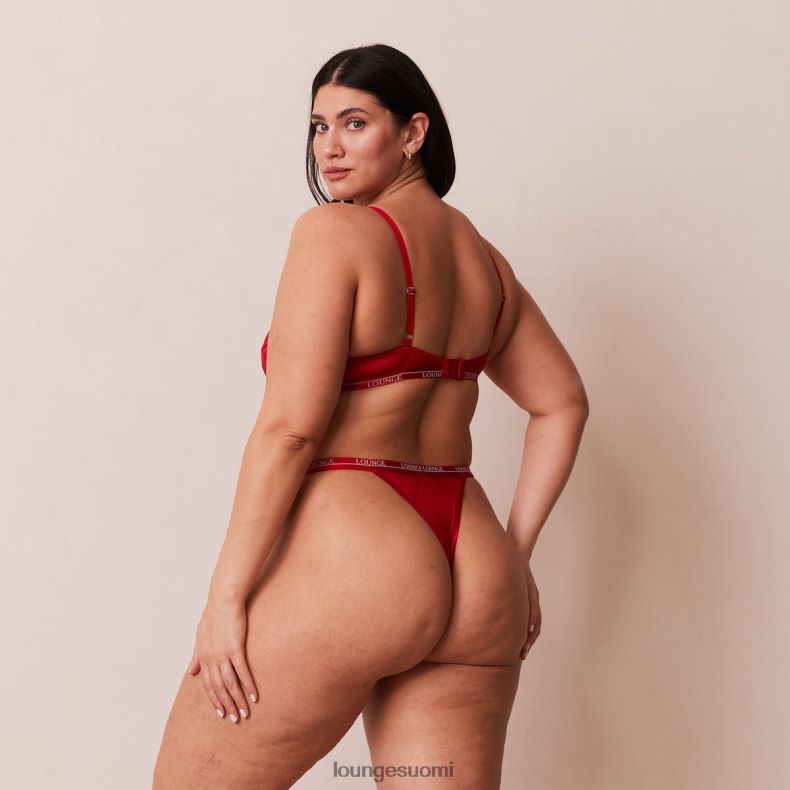 Lounge blossom parveke rintaliivit & stringit kastanjanruskea alusvaatteet naiset D46R266