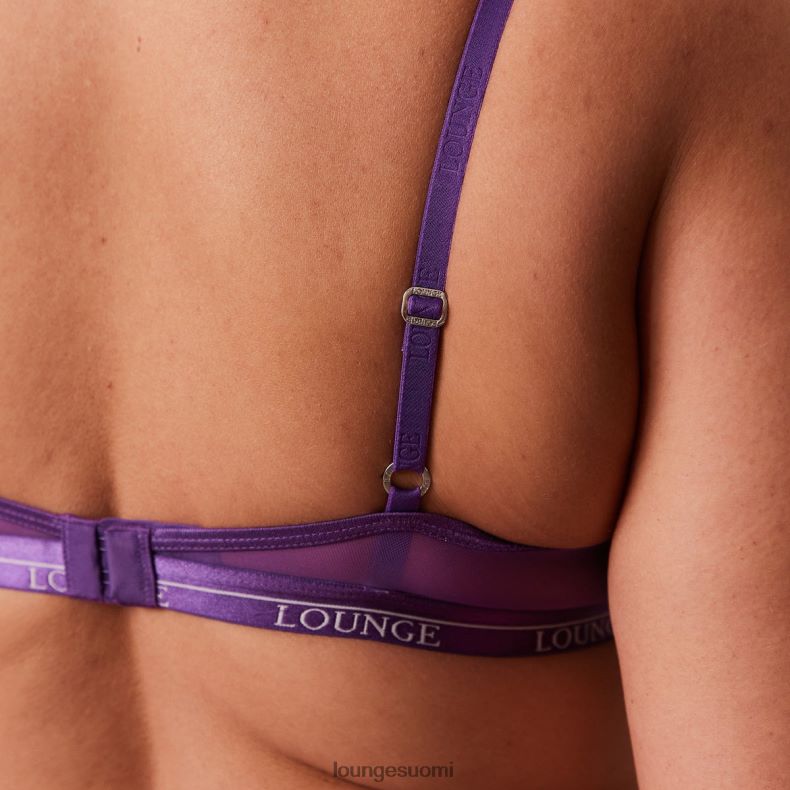 Lounge blossom parveke rintaliivit & stringit violetti alusvaatteet naiset D46R2612