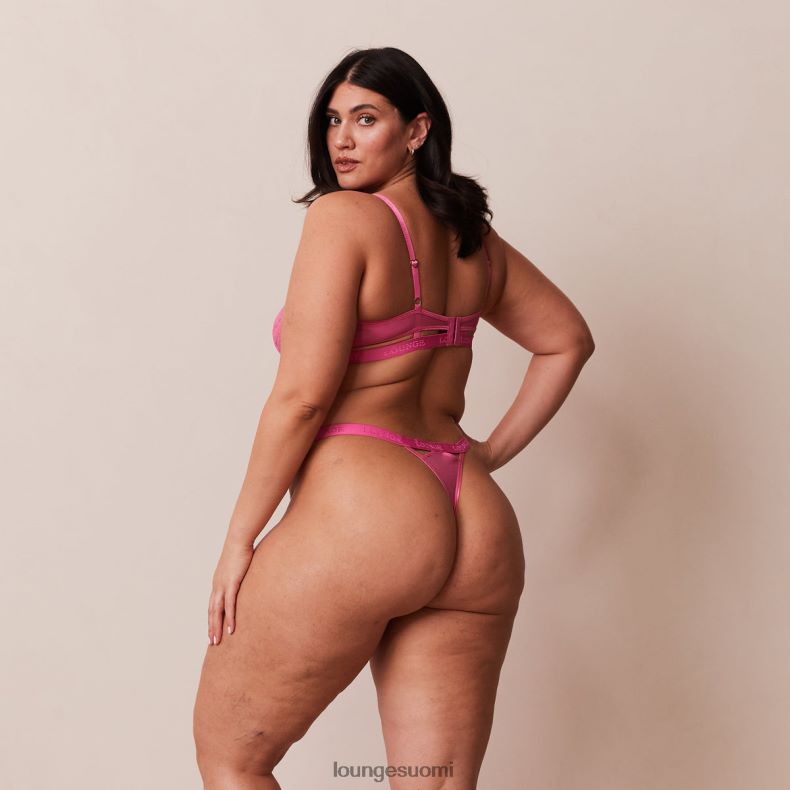 Lounge grace rintaliivit & stringit kuuma pinkki alusvaatteet naiset D46R2658