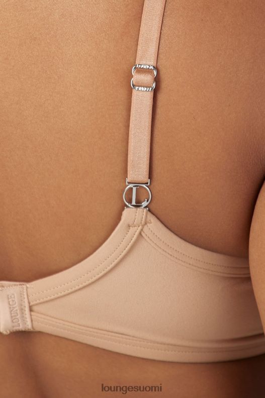 Lounge muotoiltu push-up t-paitarintaliivit & stringit/housut hunaja alusvaatteet naiset D46R2679