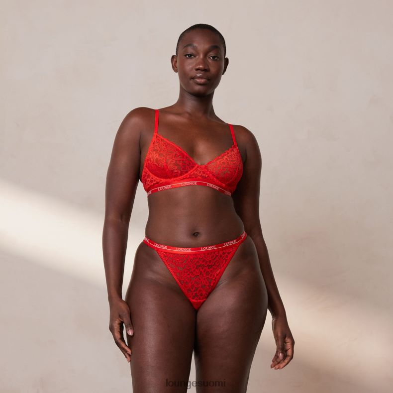 Lounge parvekeliivit & stringit punainen alusvaatteet naiset D46R268